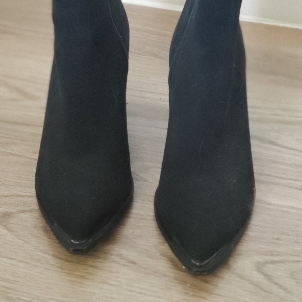 Marc Fisher Black Ankle Boots Size 7.5